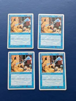 MTG Control Magic X4: Fourth Edition - EX - Image 1