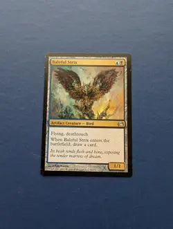 MTG Baleful Strix: Planechase 2012 #82 - NM - Image 1