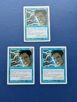 MTG Enervate X3: Fifth Edition - EX - Image 1