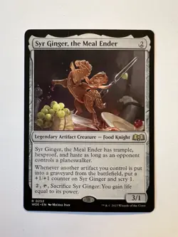 Syr Ginger, the Meal Ender - MTG Wilds of Eldraine - NM - Image 1