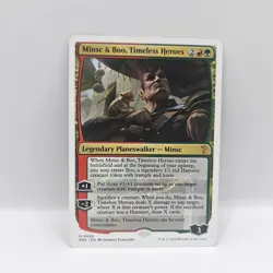 Minsc & Boo, Timeless Heroes NM #80 MTG Mystery Booster 2 (White Border Frame) - Image 2