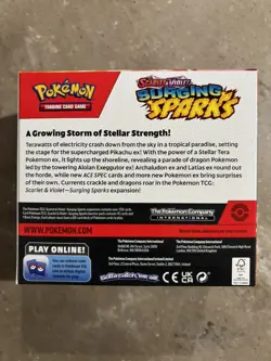 Pokemon TCG: Surging Sparks Empty Booster Box - No Packs - Image 5