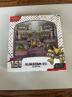 Pokemon 151 Scarlet & Violet Allan EX Collection Box SEALED - Image 1