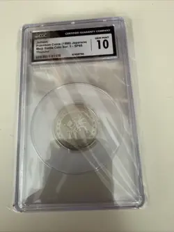 1998 Pokemon Jolteon Meiji Battle Coin Thunder CGC 10 Pop 4 !!! - Image 1