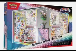 POKEMON TCG Prismatic Evolutions Premium Figure Collection English Pre-Sale 9/26 - Image 1
