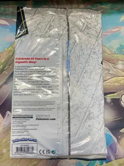 Pokemon TCG First Partner Pack KANTO - 25th Anniversary Train On Oversize Cards 820650809682 - Image 2