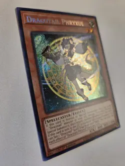 Dracotail Phryxul DOOD-EN023 Secret Rare Yugioh 1st Edition Doom of Dimensions - Image 2