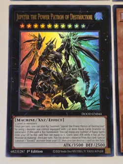 DoomZ XII Zero - Drastea DOOD-EN008 Secret Rare Yugioh Doom of Dimensions Set x4 - Image 3