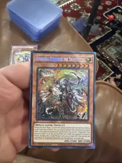 Yugioh Dogmatika Fleurdelis, the Thunderbolt DOOD-EN026 Secret Rare - Image 1