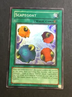 Yugioh - Scapegoat - SDJ-041 Super Rare - NM TY4 - Image 1