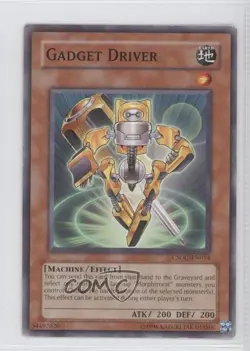Gadget Driver Unlimited YuGiOh Crossroads of Chaos #CSOC-EN014 2008 READ - Image 1