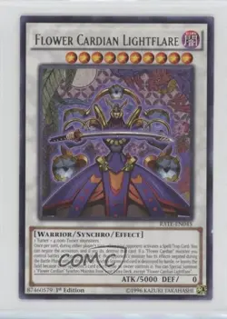 Flower Cardian Lightflare 1st Ed. YuGiOh Raging Tempest #RATE-EN045 - Image 1