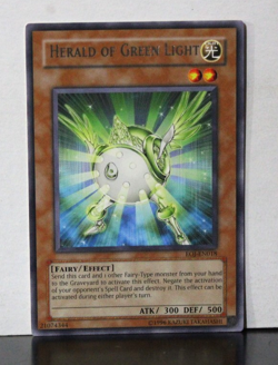 YuGiOh Herald of Green Light EOJ-EN018 Ultimate Rare LP unlimited - Image 1
