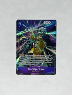 Trafalgar Law Alt Art ST10-010 SR One Piece Card Game Premium Booster PRB-01 NM - Image 1