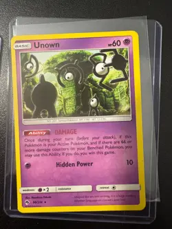 Unown 90/214 92/214 Pokemon Cards TCG 2018 Lost Thunder - Image 3