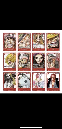 One Piece Card Game English Premium Card Collection Film Red - Factory Sealed - Image 2