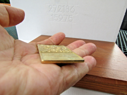 Gold Plated Bar Pokemon Cards from McDonald's. 1999 Newtwo L1 - Image 3