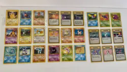 Pokemon 1999 Base Set 27 Cards,Trainer, Fossil No Duplicates - Image 1