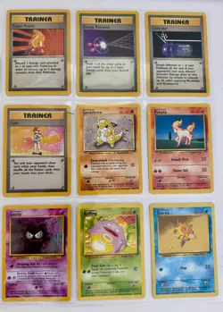 Pokemon 1999 Base Set 27 Cards,Trainer, Fossil No Duplicates - Image 4