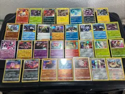 30 Pokemon Cards Lot WOTC VTG ALL RARE HOLO Slowbro Kyogre Luxray Zarude - Image 1