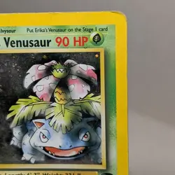 Pokemon TCG Erika's Venusaur Gym Challenge Holo Card 4/132 MP-HP - Image 4