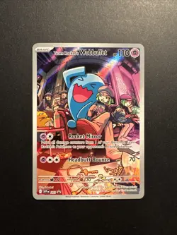 Team Rocket's Wobbuffet 203 Sv: Scarlet & Violet Promo Cards Holo C-03 - Image 1