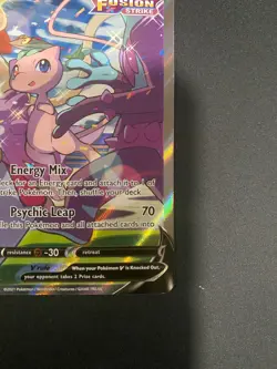 Pokemon TCG Mew v Alternate Full Art Holo Rare Card 251/264 - Image 3