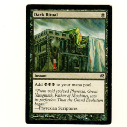 Dark Ritual Duel Decks Phyrexia VS Collition Magic The Gathering Trading Card - Image 1