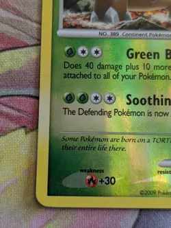 Pokemon Card Torterra Platinum Reverse Holo Rare Rare 39/127 Excellent LP+ - Image 4