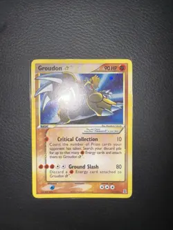 Groudon Gold Star - 111/113 - Pokemon Delta Species Holo Card - Image 3