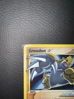 Groudon Gold Star - 111/113 - Pokemon Delta Species Holo Card - Image 4