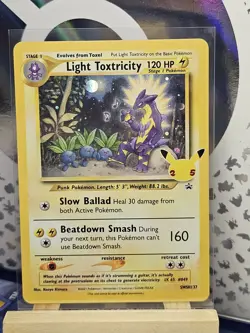 Light Toxtricity SWSH137 SWSH: Sword & Shield Promo Cards Holo - Image 1