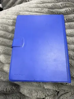 Vintage 1999 Pokemon - Charmander - blue 4 pocket card binder - Image 2