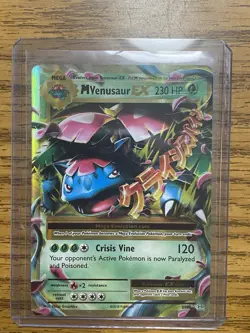 Pokemon TCG Mega Venusaur EX Card Crisis Vine 230 HP 2/108 - Image 1