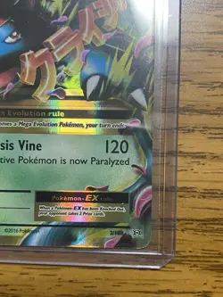 Pokemon TCG Mega Venusaur EX Card Crisis Vine 230 HP 2/108 - Image 5