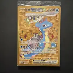 SEALED Lapras ex 164 Sv: Scarlet & Violet Promo Cards Holo SEALED - Image 1