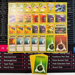 Collection Bulk Lot of 47 Pokemon Cards Base Set Fossil Jungle SPANISH LP-NM - Image 1