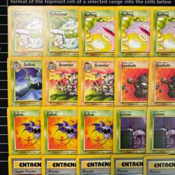 Collection Bulk Lot of 47 Pokemon Cards Base Set Fossil Jungle SPANISH LP-NM - Image 3