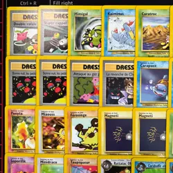 Collection Bulk Lot of 48 Pokemon Cards Jungle Rocket Neo Genesis French LP-NM - Image 3