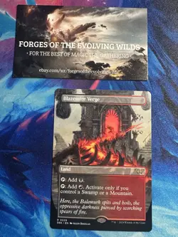 Blazemire Verge Borderless Duskmourn: House of Horror - Image 1