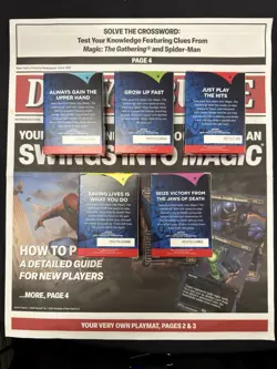Spider-Man Magic the Gathering Welcome Deck🔹Complete Set & Daily Bugle🔹 NEW - Image 3