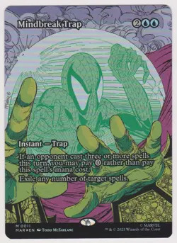 Magic The Gathering Spider-Man Mindbreak Trap (Borderless) Foil - Image 1