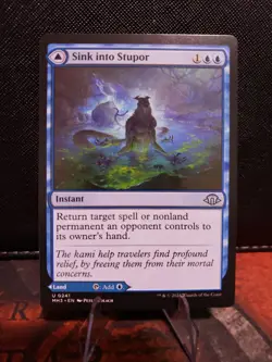 MTG Sink Into Stupor Soporific Springs Modern Horizons 3 0241 Regular Uncommon - Image 1