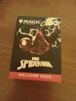 Marvel Spiderman Welcome Deck - Magic The Gathering GREEN DECK - Image 1