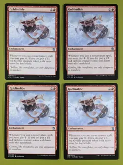 Goblinslide x4 Khans of Tarkir 4x Playset Magic the Gathering MTG - Image 1