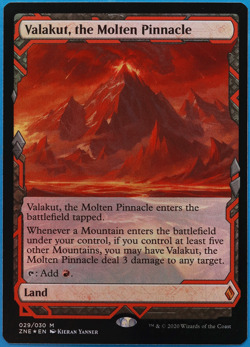 Valakut, the Molten Pinnacle FOIL Zendikar Rising Expeditions MINT (503724) - Image 1
