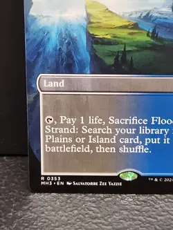 MTG Flooded Strand (Borderless) Modern Horizons 3 Regular English - Image 3