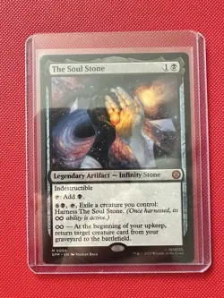 MTG Marvel Spider-Man The Soul Stone M0066 SPM EN Infinity Stone Non-Foil - Image 3