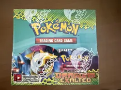 2012 Pokemon Black And White Dragons Exalted Booster Box - Factory Sealed - Image 1