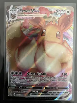 2020 Pokemon Sword & Shield - Black Star Promos Eevee VMAX #SWSH087 - Image 1